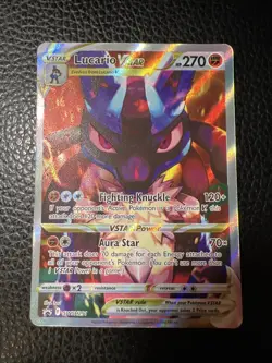 # Lucario VSTAR SWSH291 Pokemon TCG Card Promo Cards Holo Rare Near Mint NM - Image 1