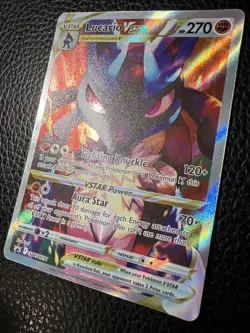 # Lucario VSTAR SWSH291 Pokemon TCG Card Promo Cards Holo Rare Near Mint NM - Image 3