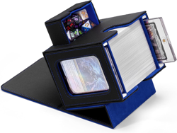 MTG Commander Deck Box with Dual Commander Display, Patented Card Deck Box Fits - Image 1