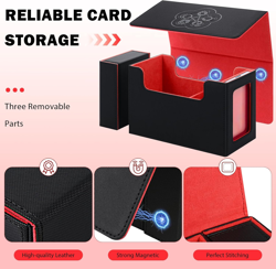 MTG Card Storage Deck Box with Display Window, Commander Deck Box TCG Fit MTG Ma - Image 5