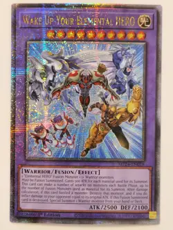 Wake Up Your Elemental HERO MP24-EN018 Quarter Century Secret Rare (NM) Yu-Gi-Oh - Image 1
