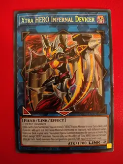 Yu-Gi-Oh Xtra HERO Infernal Devicer BLC1-EN009 - Image 1