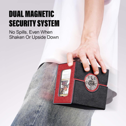 Commander Deck Box for MTG with Dice Tray, Holds 100 Double-Sleeved Cards,Card D - Image 5