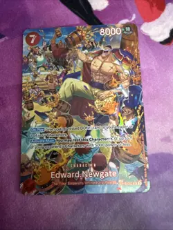 One Piece TCG Edward Newgate SP ST15-002 ALT ART Royal Blood (OP10) - Image 1