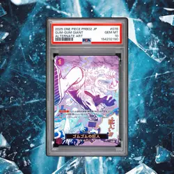 Bandai One Piece CCG PRB02 Gum-Gum Giant Alt Art Foil #078 Japanese PSA 10 - Image 1