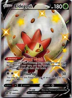 Eldegoss V - SWSH084 - SWSH: Sword & Shield Promo Cards Holo - Image 1