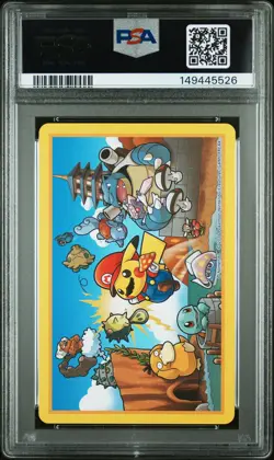 2016 POKEMON PLAYING CARDS MARIO PIKACHU KING OF HEARTS PSA 10 - Image 2