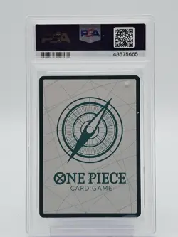 2025 ONE PIECE OP13 DON! CARD ALT ART GOLD PSA 10 Q7201 - Image 2