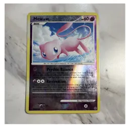 Mew 15/132 Secret Wonders Reverse Holo Rare Basic Pokemon Card 2007 - Image 1
