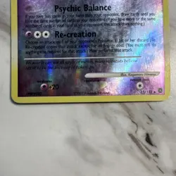 Mew 15/132 Secret Wonders Reverse Holo Rare Basic Pokemon Card 2007 - Image 4