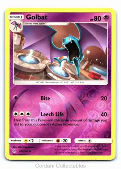 Golbat 65/214 - Unbroken Bonds - Reverse Holo Pokemon Card - Near Mint - Image 1