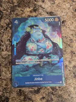 One Piece TCG Foil Jinbe P-030 Bandai Card Fest 23-24 *SHIPS NOW* - Image 1