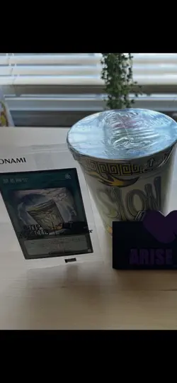Yu-Gi-Oh x Cup Noodles Limited Edition Set with Collaboration Card USA Seller - Image 1