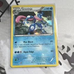 Greninja Holo Rare 14/39 Kalos Starter Set 2013 Pokemon TCG Card EN 140HP - Image 1