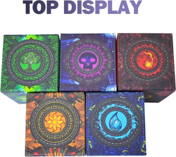 Card Deck Box, Holds 100+ Double-Sleeved Cards,Trading Card Storage Box with 2 D - Image 5