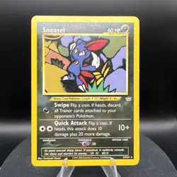 Sneasel 24/64 - Neo Revelation - Regular - Pokemon Card - Image 1