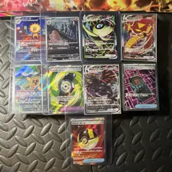 Pokemon Lot Japanese 9 Card Lot Celebi VMAX DugTrio Full Art Pokemon NEAR MINT - Image 1