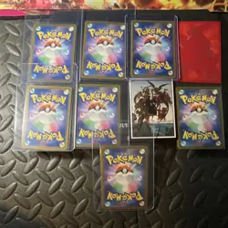 Pokemon Lot Japanese 9 Card Lot Celebi VMAX DugTrio Full Art Pokemon NEAR MINT - Image 2