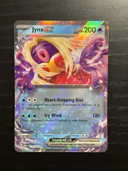 Jynx ex 124/165 Double Rare Holo Scarlet & Violet 151 Pokemon TCG Card NM - Image 1