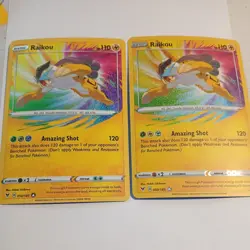 Raikou 050/185 Vivid Voltage NM Holo Foil Amazing Rare Pokemon Card - Image 1