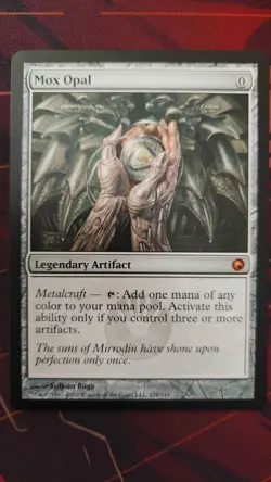 Mox Opal Scars of Mirrodin Regular NM/LP Very good condition - Image 1