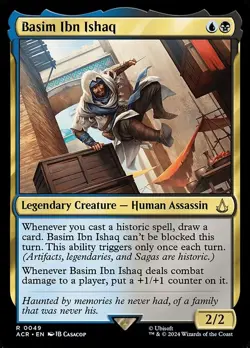 Basim Ibn Ishaq [ACR] #49 NM MTG - Image 1