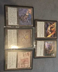 Mtg Lot Of 5 Vintage Border Rares - Image 1
