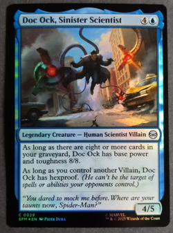 Doctor Octopus Lot x3 | MTG Spider-Man | NM | Doc Ock (1 Foil) + Lady Octopus | - Image 3