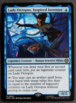 Doctor Octopus Lot x3 | MTG Spider-Man | NM | Doc Ock (1 Foil) + Lady Octopus | - Image 4