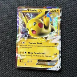 Pikachu EX XY174 XY Promos Holo Promo EX English 2016 130HP Pokemon TCG - Image 1