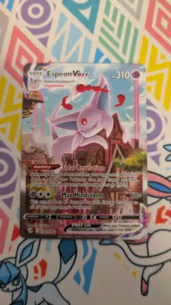 Espeon VMAX - 270/264 - Pokemon Fusion Strike Sword Shield Alternate Art NM - Image 1