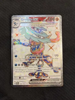 2024 Pokemon Twilight Masquerade Greninja ex #198/167 - Image 1
