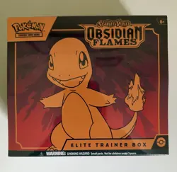 Pokemon TCG Scarlet Violet Obsidian Flames Elite Trainer Box New Sealed! - Image 1