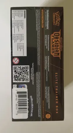 Pokemon TCG Scarlet Violet Obsidian Flames Elite Trainer Box New Sealed! - Image 5
