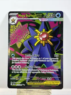 🔥Pokemon TCG-Mega Starmie ex-102/088-Me03: Perfect Order-Holo-M/NM!🔥 - Image 1