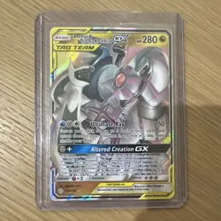 Pokemon Arceus & Dialga & Palkia GX TAG TEAM Holo 156/236 Ultra Rare HP 280 - Image 1