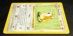 Raticate 40/102 Uncommon Base Set SHADOWLESS Vintage 1999 Pokemon TCG LP - Image 3