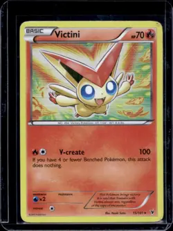 2011 Pokemon Black & White Noble Victories Victini #15/101 - Image 1