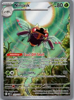 Ninjask 137/132 Illustration Rare Mega Evolution Pokemon Holo Near Mint - Image 1
