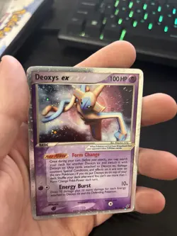 The Pokemon Company Deoxys ex 97/107 Deoxys Holo Ultra Rare EN 100 HP EX - Image 3