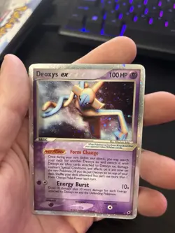 The Pokemon Company Deoxys ex 97/107 Deoxys Holo Ultra Rare EN 100 HP EX - Image 4