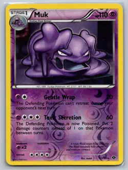 MUK 53/99 RARE NEXT DESTINIES POKEMON REVERSE HOLO MP - Image 1