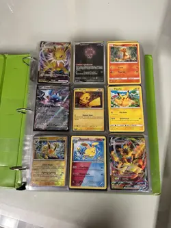 Huge pokemon card binder collection Lp-DMG full art ir cosmos holos xy era - Image 1
