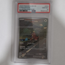 Pokemon TCG SV10 Destined Rivals Kangaskhan 204/182 IR Holo PSA 10 EN - Image 1
