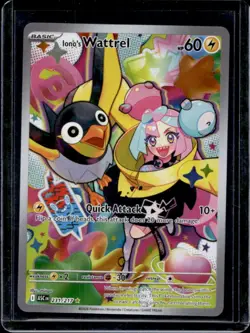 2026 Pokemon Ascended Heroes Iono's Wattrel Illustration Rare #231/217 - Image 1