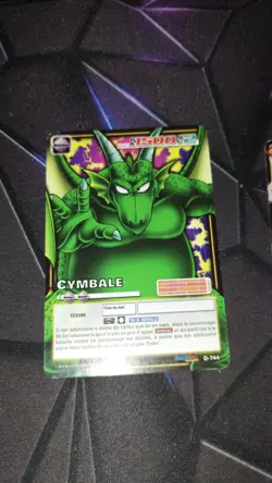 Carte Dragon Ball Z Cartes A Jouer Et A Collectionner D-744 DBZ card Cymbale - Image 1