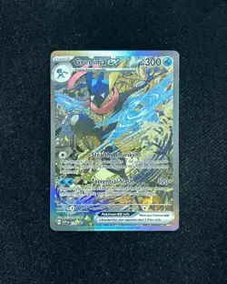 2024 Pokemon TCG English Black Star Promo SVP EN Greninja EX 132 ZE62 - Image 1