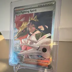 Pokemon TCG Iris's Fighting Spirit 292/217 Full Art Holo Secret Rare English - Image 2