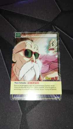 Carte Dragon Ball Z Cartes A Jouer Et A Collectionner D-721 rare DBZ card Tortue - Image 1