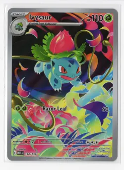 Pokemon Ivysaur Illustration Rare ME01: Mega Evolution 134/132 NM - Image 1